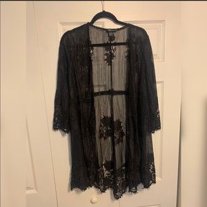 Size medium lace kimono